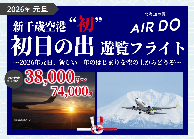 初日の出フライト パンフレット